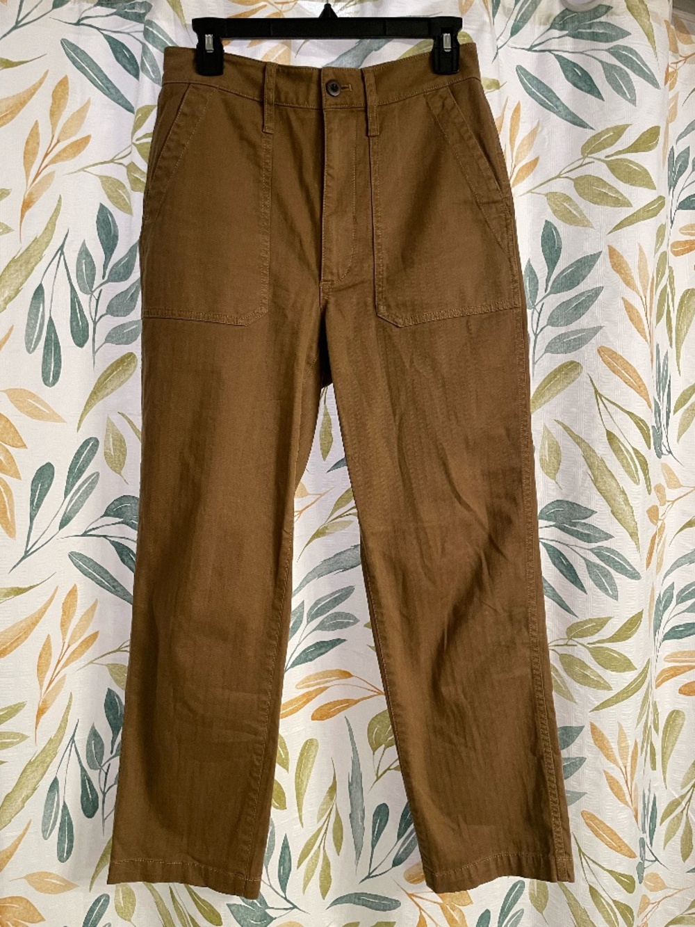 Madewell Curvy Perfect Vintage Straight Workwear Pant Size 27